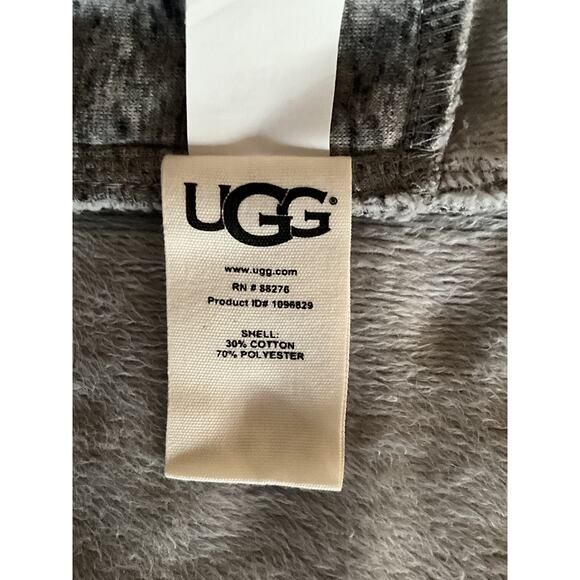 UGG Sz XS Heather Gray Pichot Angeline Pockets Comfy Overized Soft Cape poncho - Picture 8 of 10